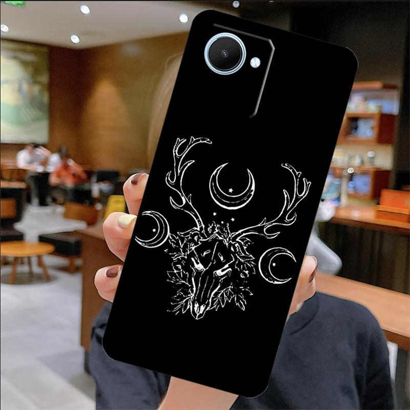 Witchcraft Occult Pentagram Case For Realme C75 C67 C61 C55 C53 C51 C21Y C25S 10 11 12 13 14 Pro Plus GT 6T 6 5 GT7 Pro