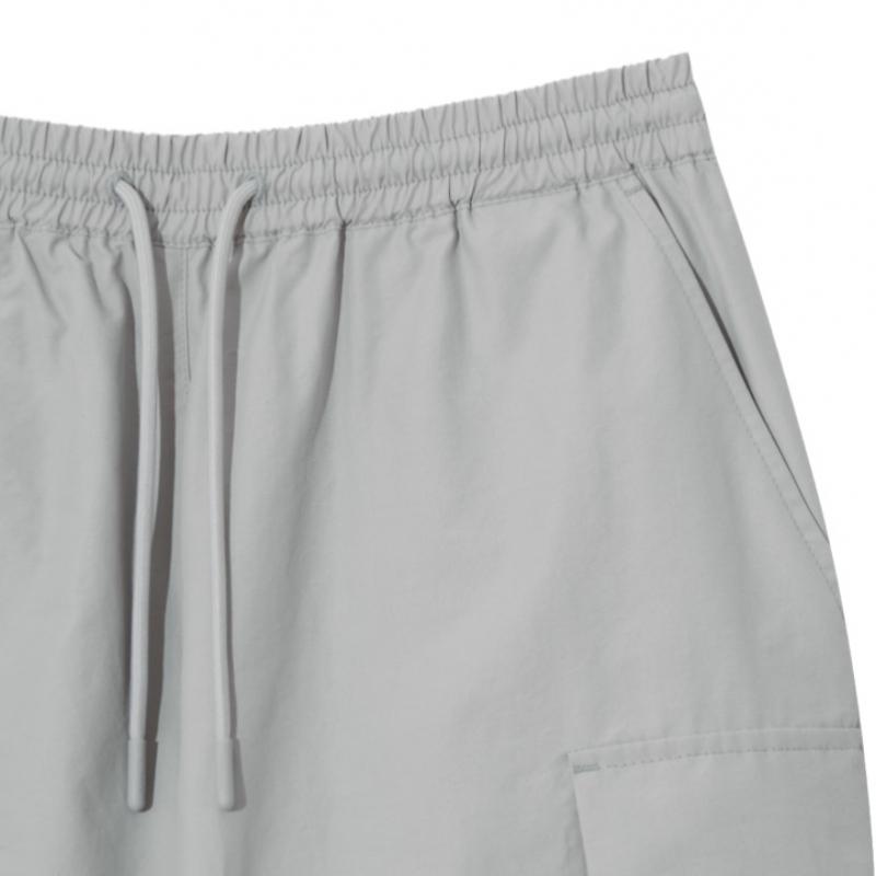 Kangol Women S Nylon Cargo pantS Light Grey 4574