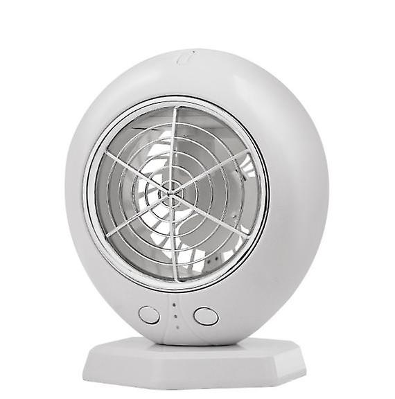 

Мини-воздушный охладитель, небольшой распылительный вентилятор с водяным охлаждением, домашний офис, портативный счетчик воды для очистки в общежитии, настольный USB-вентилятор белый