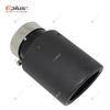 Auto Matte Karbonfaser Auspuffspitze Auspuffanlage Rohr Auspuffdüsen Universal gerollter Rand Edelstahl Schwarz