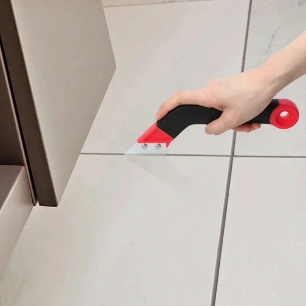 Broken Particle Chip Tile Grout Remover Plastic Handle Joint Rake Scraper  Floor Tiles