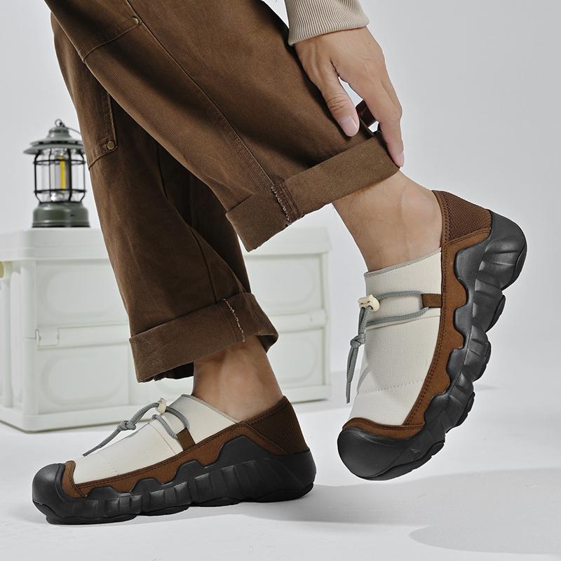 Fashion Men's Casual Sneakers Waterproof Hiking Shoes