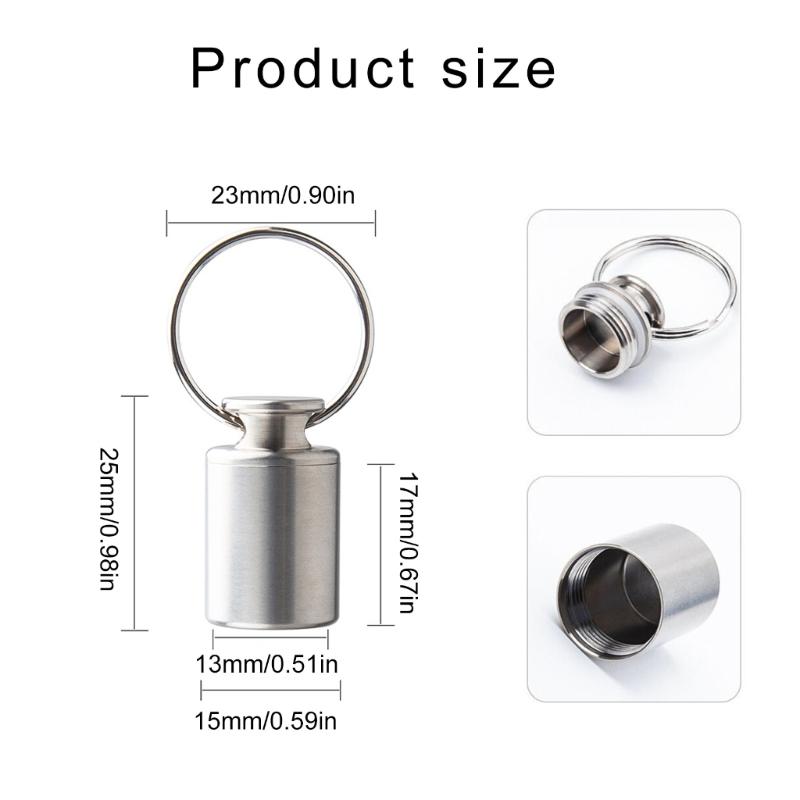 Small Medicine Storage Pills Box Outdoor Multifunctional Pills Tanks Pills Can