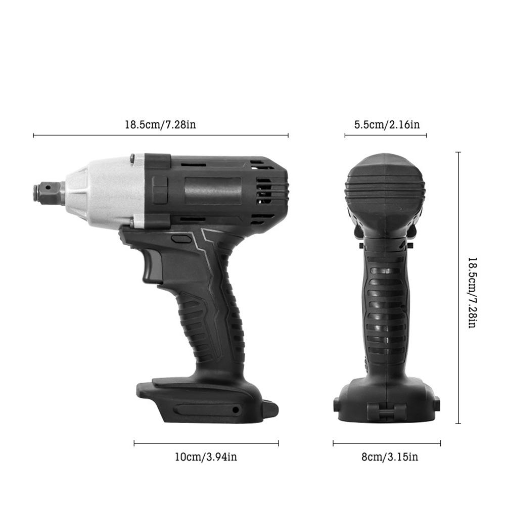 

160Nm Brushless Electric Impact Wrench High Hardness Cordless Wrench Drill Screwdriver Electric Wrench for Makita 18V Batteries