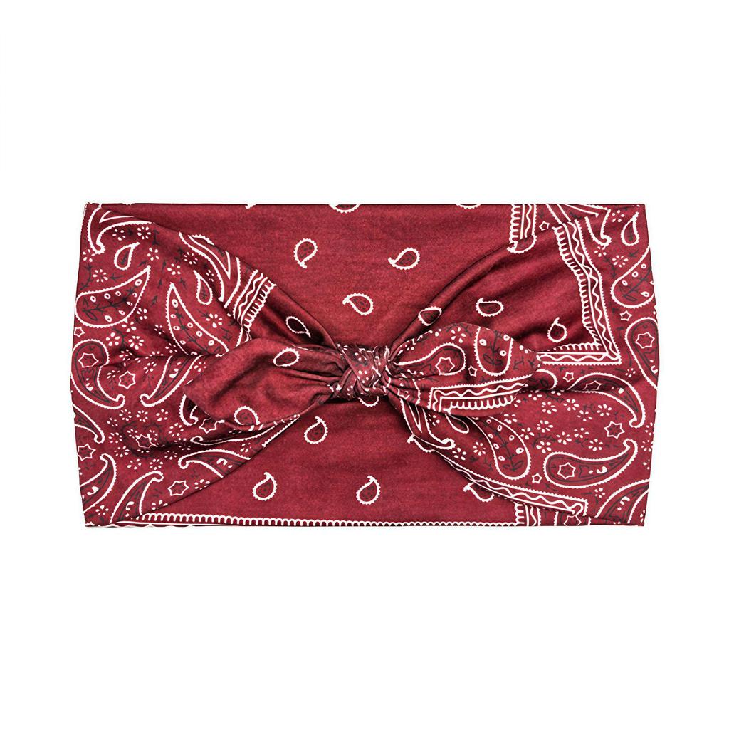 Knotted Rabbit Ear Elastic Bow Yoga Sweat-Proof Headband