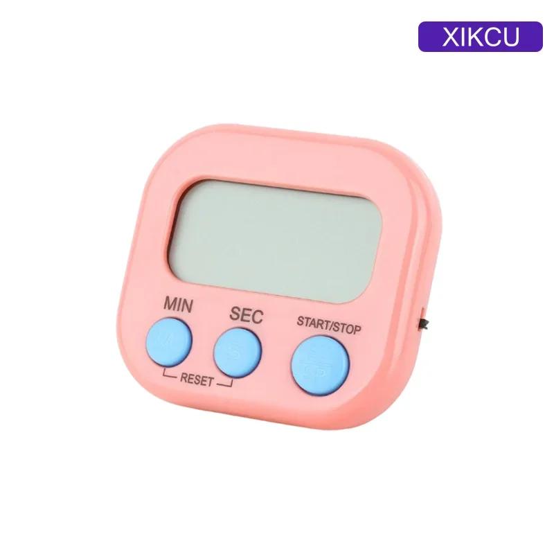 Magnetic Multi-function Electronic Timer LCD Display Manage Self-discipline Timer Baking Countdown Learning Reminder Gift