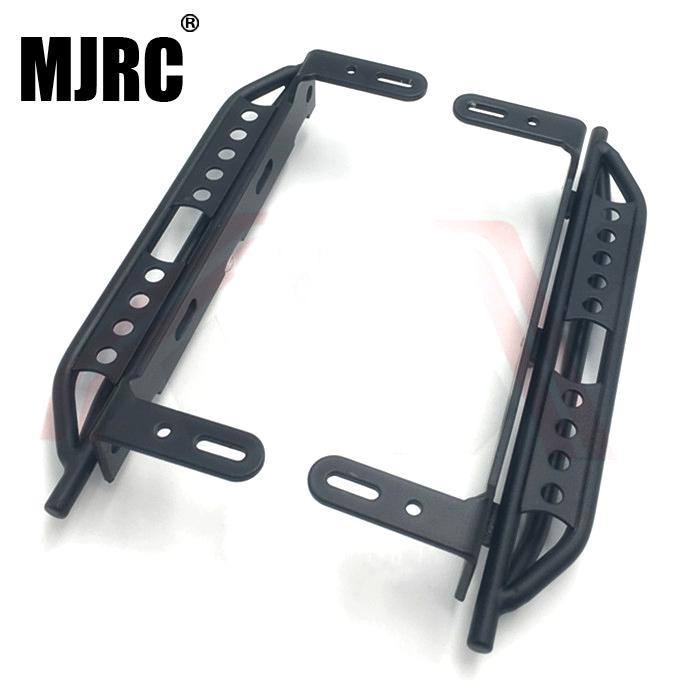 1pair Metal Side Pedal For 1/10 RC Crawler Car TRX4 Defender Bronco Side Guard Plate Aluminium Alloy Foot Pedal
