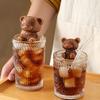 Cube Mold Bear Shape Silicone Ice Tray for Coffee Milk Tea Juice