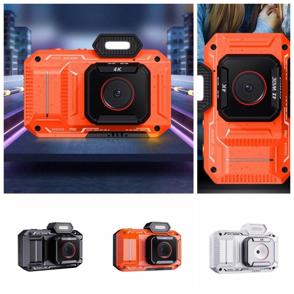 

Цифровая камера CCD 4K Спортивная камера Цифровая видеокамера HD Ретро-камера Видеорегистратор