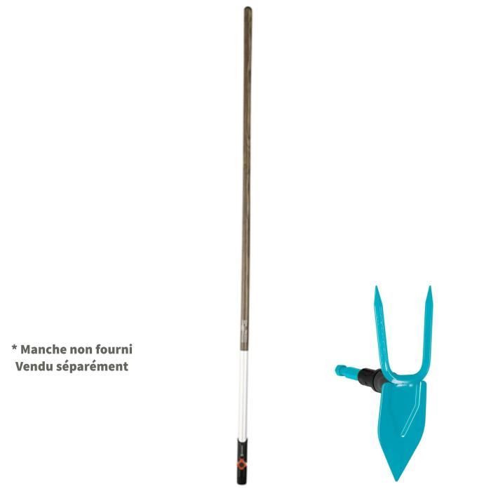 Serfouette Combisystem® GARDENA 7cm en acier inoxydable - Outil pour travaux de sol - Garantie 25 ans