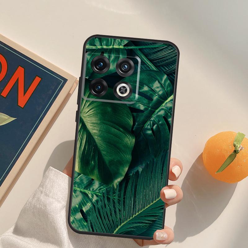 

Summer Plant Palm Green Leaf Aloha Case For OnePlus Ace 8T 9R 9RT 10T 8 9 11 10 Pro Cover For OnePlus Nord 2 2T N10 N20 N100 CE OnePlus Nord