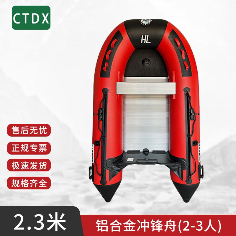 CTDX Aluminum Bottom Inflatable Boat & Kayak