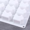 3D Puzzle Mousse Mold Silicone Cake Mold Soap Baking Mould  Baking