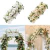 3D Silk Rose Floral Decorative Floral Backdrop Wall Decorative Faux Flower for