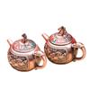 Exquisitely Crafted Kylin Handle Pot: Perfect Desktop Ornament & Gift for New Beginnings or Relocations