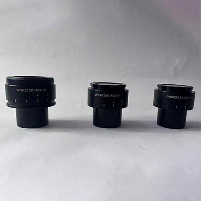 Wide-Angle High-Eyepoint 10x Microscope Eyepiece with 12.5x Interface - 30mm Field View