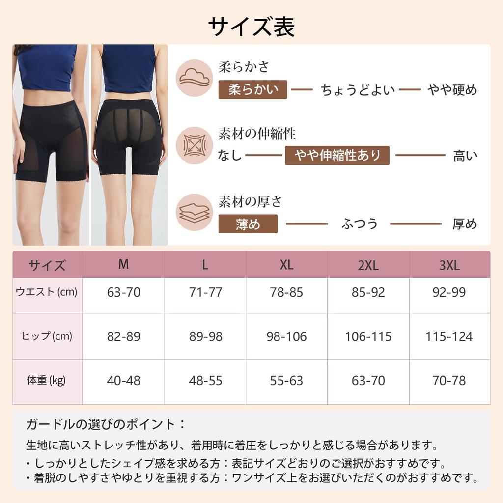 Veimia Girdle Panties Tummy Butt Pelvic Naturally Covers the 3D Butt No Constriction or [Instant Tightening, Lifting, Support] Shapewear, Pettipants,