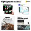 Android Car Radio for Nissan X Trail X-Trail 1 T30 2000 - 2009 2 Din Multimedia FM RDS WIFI GPS Navigation Stereo Carplay Auto