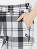 Long Pants BIG White Watch Pattern Product Wash Check 0 [Pearly Gates] Women's Check/Black / 055-3131314 031_White [S]