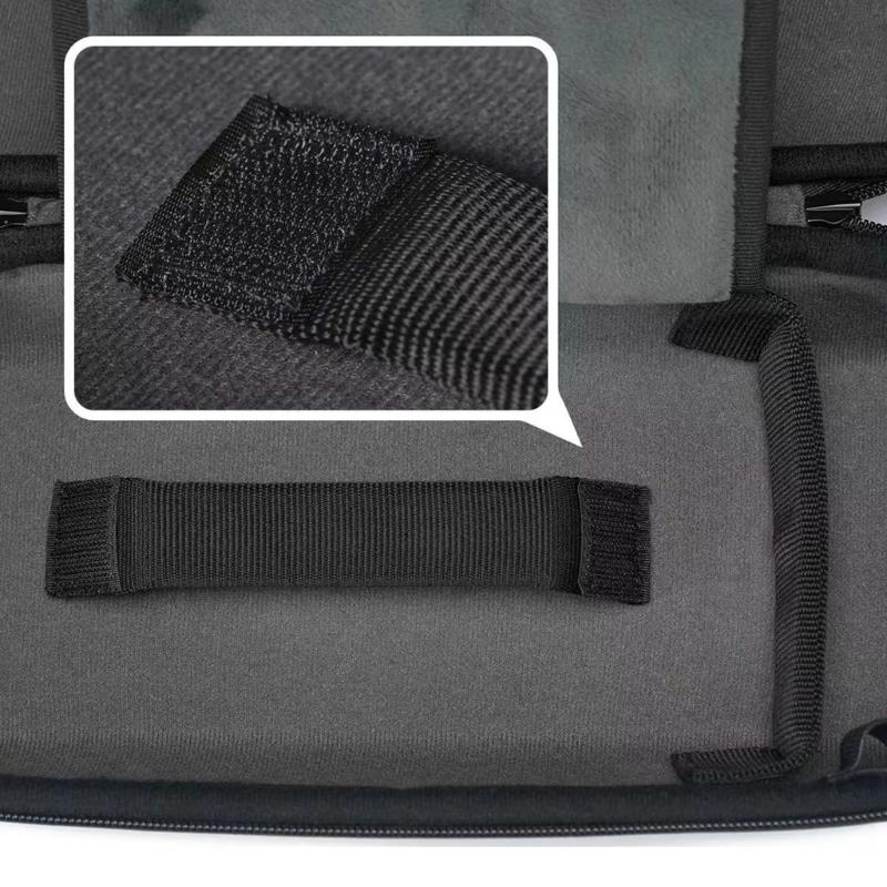 Pouch for Handheld Game Console Scratchproof Carrying Case Shockproof Storage Bag Hard Case with Pocket