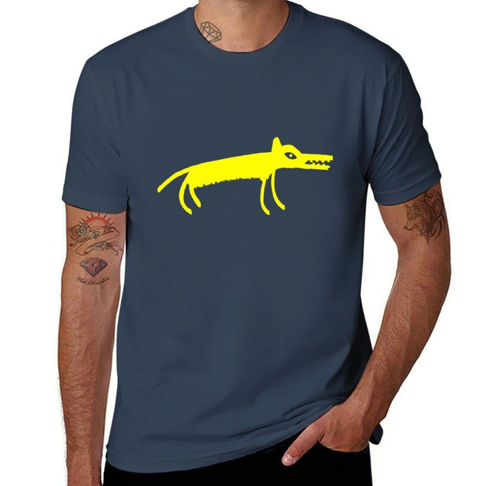 Yellow dog TShirt Plus Size Loose Fit TShirt S