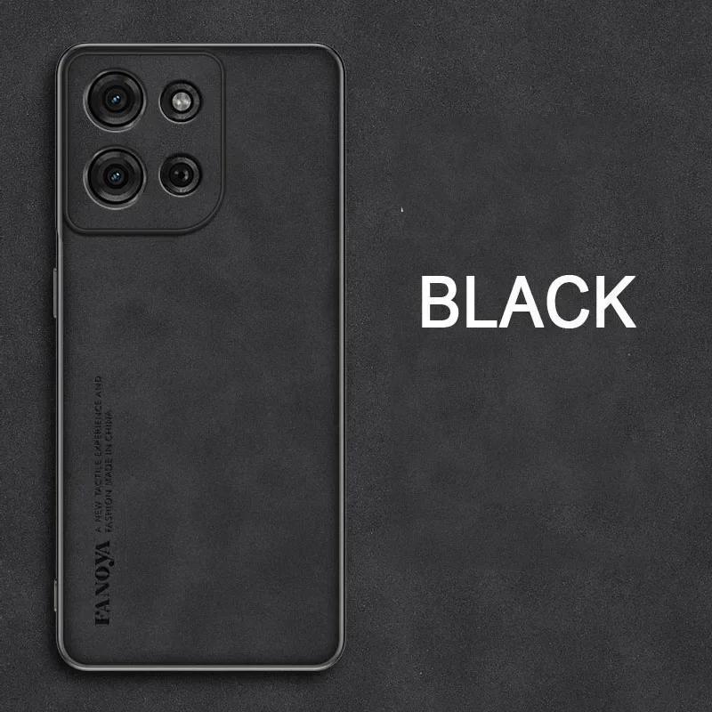 Etui til Motorola Moto Edge 60 Fusion Luksuriøst telefonetui i saueskinn til Moto Edge60 Stylus 60 Pro 50Fusion Edge50 Matt silikon