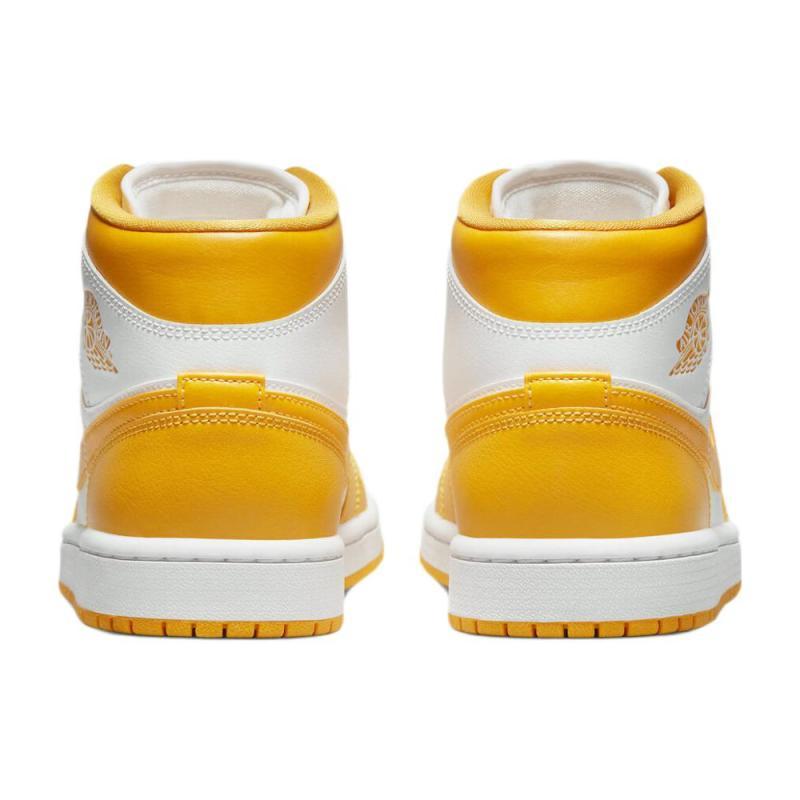 Jordan 1 Mid White University Gold Women's Jordan BQ6472-117
