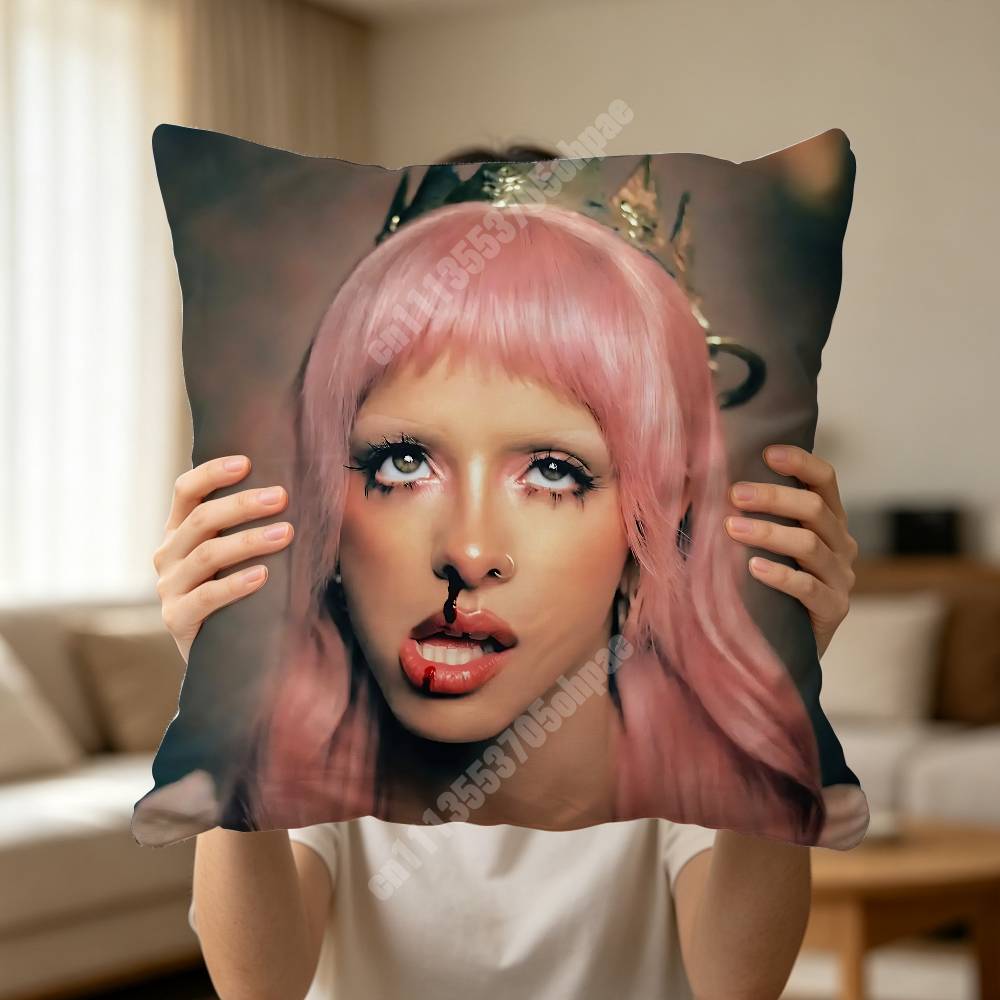 MMelanie MartinezS Cry Baby HADES Sofa Couch Pillow Cover Cushion Case Cozy Bedroom Accent Studio Furnishing