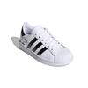 Adidas Originals SUPERSTAR Floral Wear-Resistant Low-Top Kids' Skateboarding Shoes White Children Aged 3-7 Years Old FW0777
