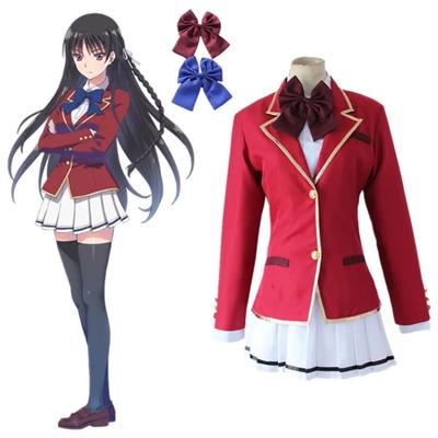 Elit Sınıfı Cosplay Kostümleri Kiyotaka Ayanokouji Cosplay Cadılar Bayramı Youkoso Jitsuryoku Shijou Shugi Hiçbir Kyoushitsu E