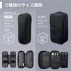LIHIT LAB XCOA Spread Double Pen Case Light Jet Black A3811-24