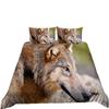 Wishshopify Fashion Wolf Series Polyester Bedding Two-Three-Piece Digital Printing