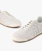 Armani Exchange Men'S Side Logo Suede Sneakers _White_A416175002