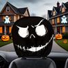 Headrest Cover 2 Pieces Halloween Car Head Rest Cover Protector Decorative Accessories For Automotive SUV Road Trip Daily