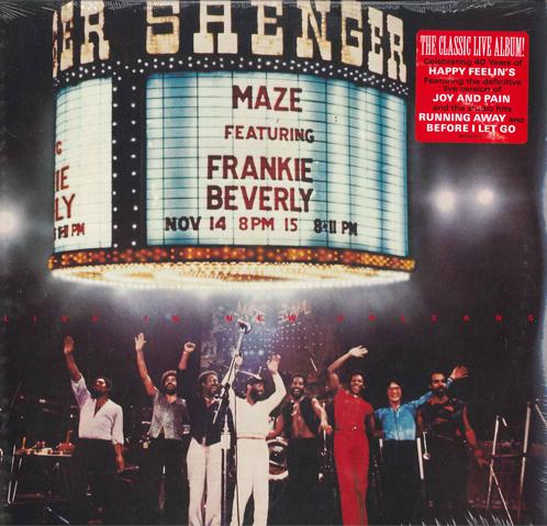 LP Record MAZE, FRANKIE BEVERLY - Live In New Orleans B003307401 Capitol Records 2021 US Soul/Funk