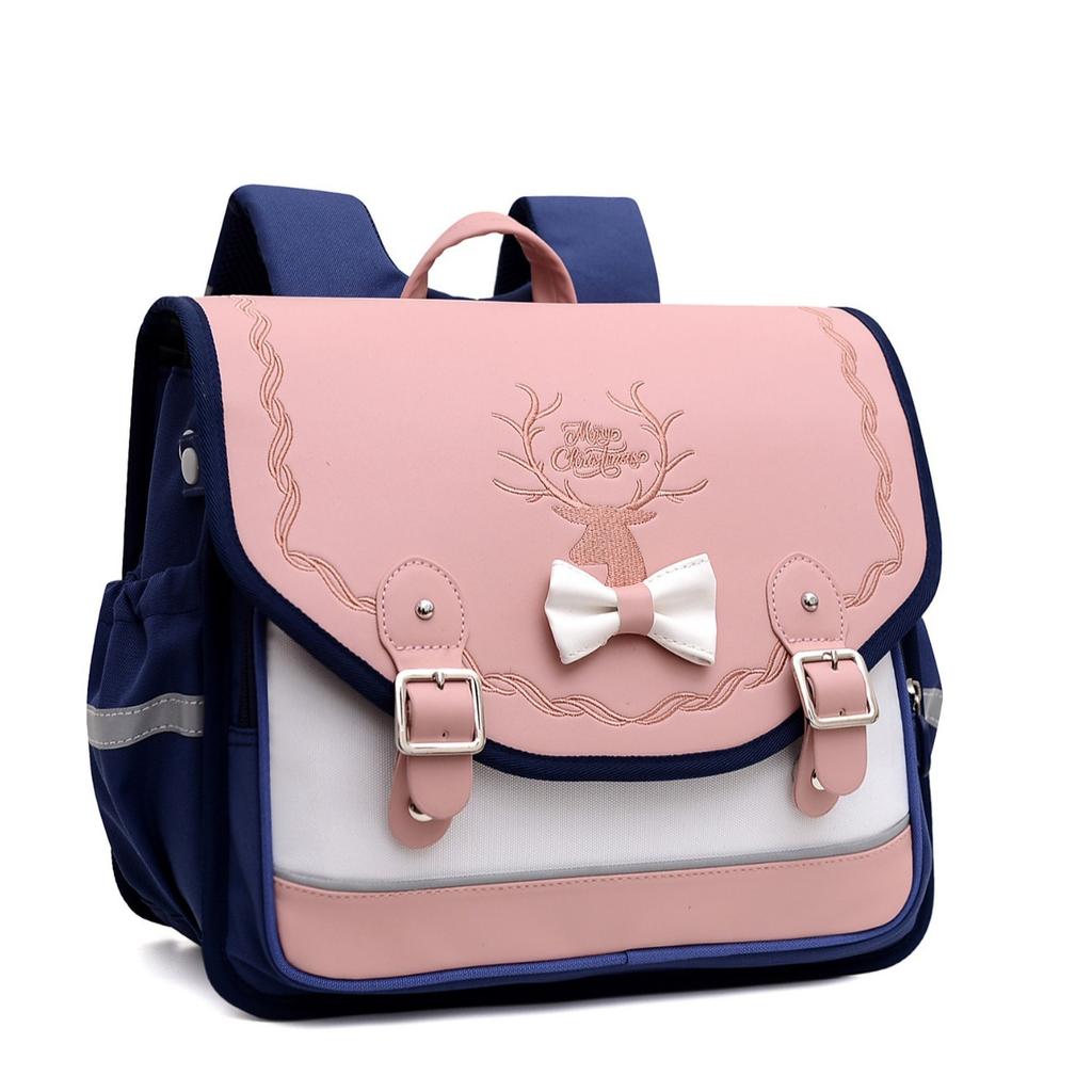 Elementary School Backpack For Boys And Girls Waterproof Children'S Weight-Reducing Spine-Protecting Backpack