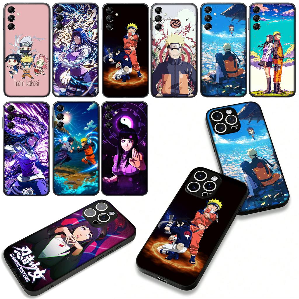 Hinata Uchiha Narutos Sasuke Hyuga Phone Cover for Apple iPhone 16 15 14 Plus 13 12 Mini 17 Pro Max + ProMax 16E Air Case