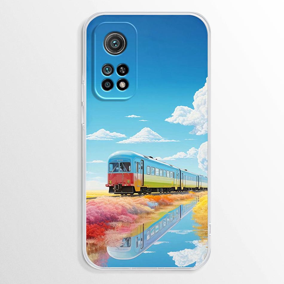For Xiaomi Mi 10T Pro Case Clear Soft Silicone Cover For Xiaomi Mi10T Bumper Marble Phone Case For Xiaomi Mi 10T Pro 10 T Fundas