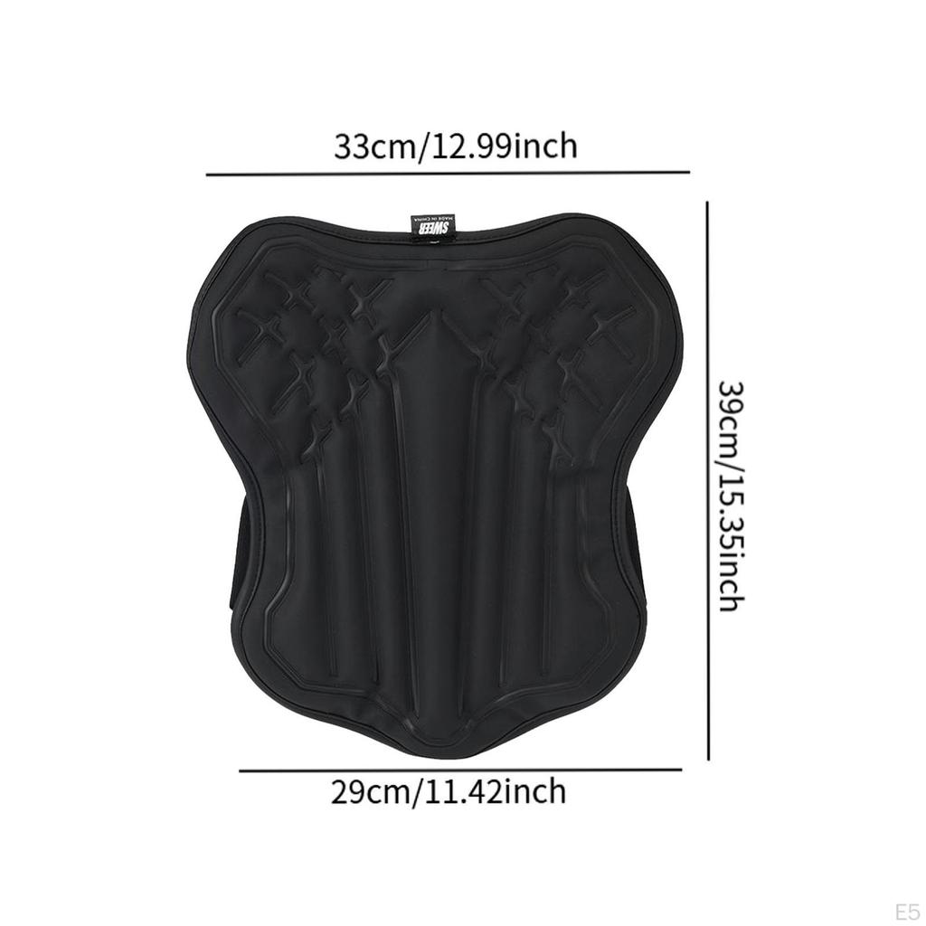 Motorradsitzkissen Lange Fahrten Atmungsaktiv Weich Ersatz Eimerpolsterbezug Bequem für