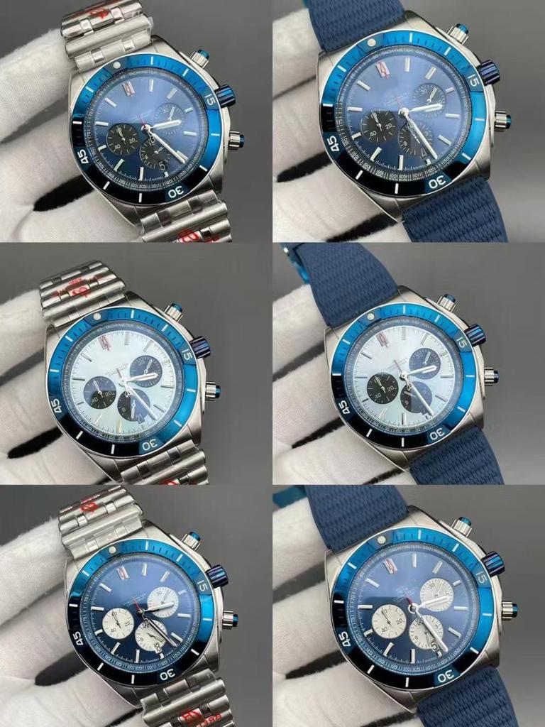 Hundred Years BNL Series Men's Six-Needle Automatic Quartz Stainless Steel Watch