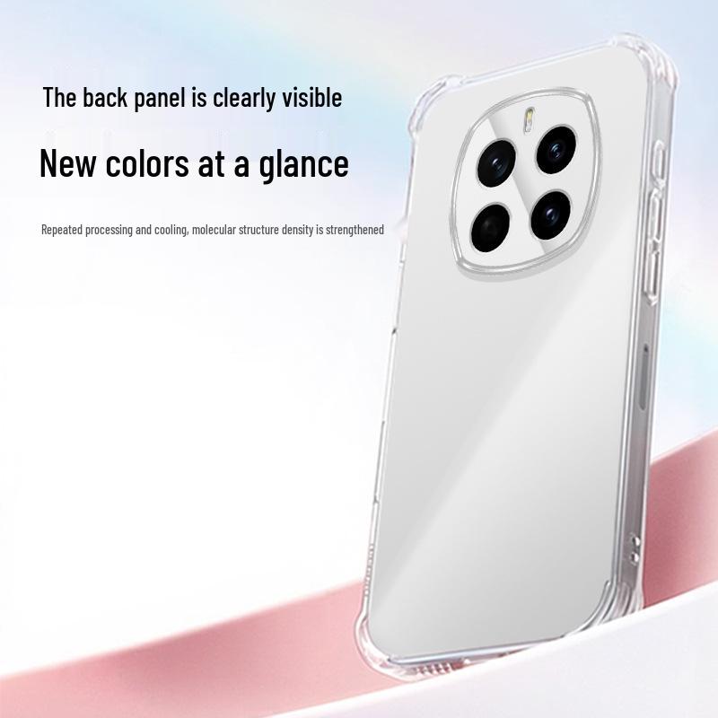 Honor Magic7/7 Pro Transparent TPU Airbag Anti-Fall Phone Case - Simple INS Style