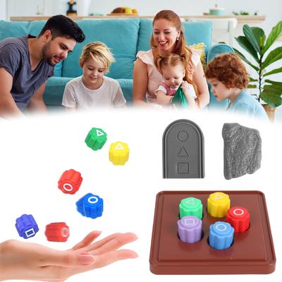 Korean Folk Game Traditional Game Set Gonggi Jack Stone Pebbles Set Board Games Party Games Fun Stress Relief Toys Gong Gi Game