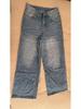 Retro gewaschene Mehrprozess-Jeans für Damen mit weitem Bein - Lockerer Schnitt