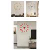 Kreative rahmenlose DIY Wanduhr Wandtattoo Home Stille Uhr Wohnzimmer Büro Wanddekoration