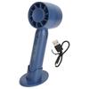 Portable Fan For Summer Cooling Supplies, USB Rechargeable Mini Handheld Fan With 3 Speeds And Detachable Base, Lightweight Design Low Noise Personal
