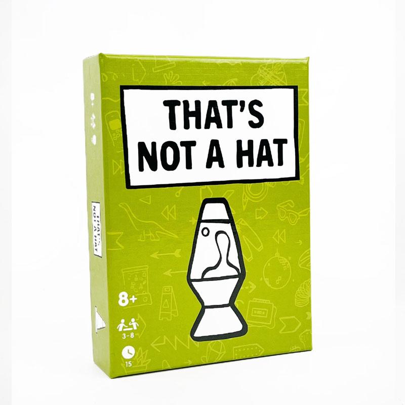 

That s Not A Hat-Fun Bluffing & Memory Party Game for All Ages Components | Ideal for Family Gatherings | Great Replay Value зелений