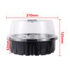 6/12/13 Grid Ventilation Germination Box With Ventilation Hole Cultivation Planting Box Square Round Seedling Starter Tray