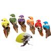 6Pcs Lifelike Artificial Foam Animal Bird Clip Claws Garden Tree Park Ornament