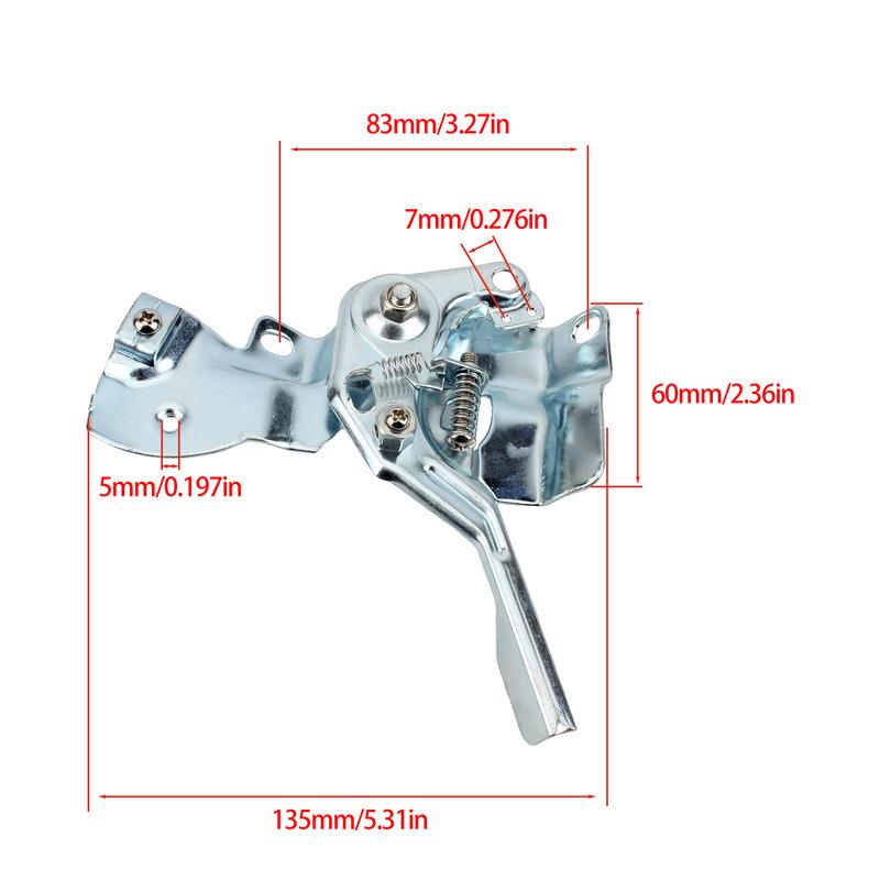 Motorrad Gashebel Motor Drehzahlregelung Halterung Regler Gestänge Steuerfeder Satz Für Honda GX 120 160 200