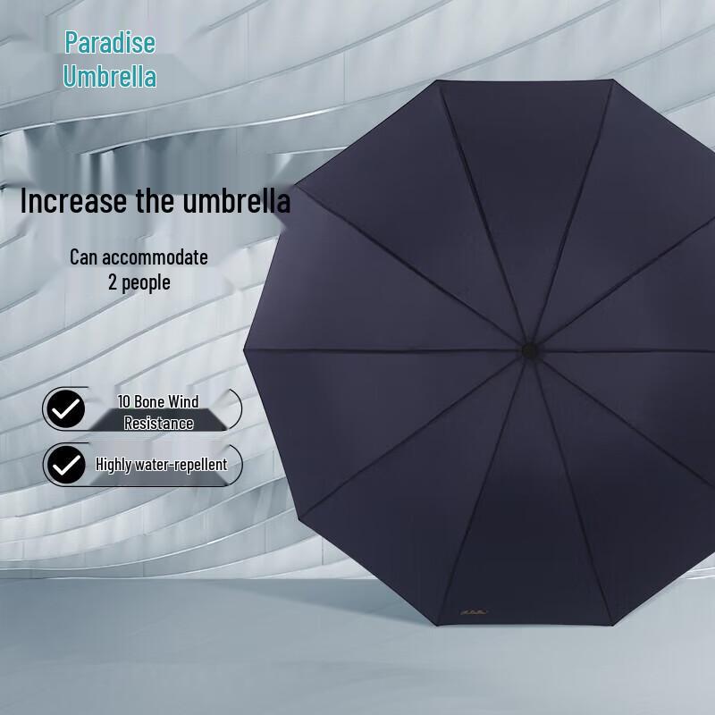 Heaven Windproof 10-Rib Business Travel Umbrella